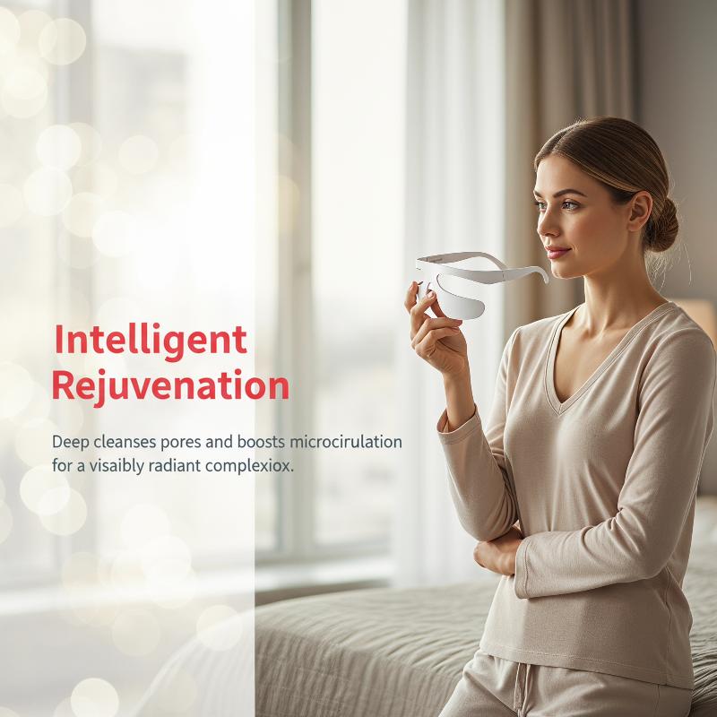 Light Therapy Glasses - Massageador Ocular Inteligente Portátil com Terapia
