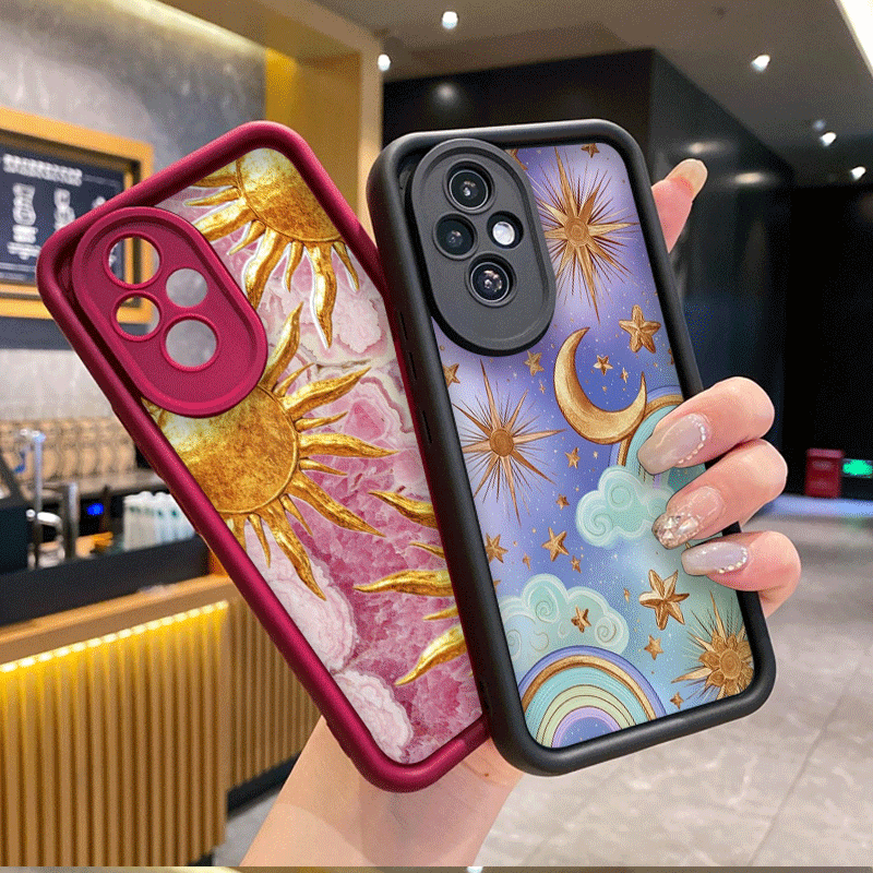 Huawei Mate 60 - Capa de Telefone Vintage com Estampa
