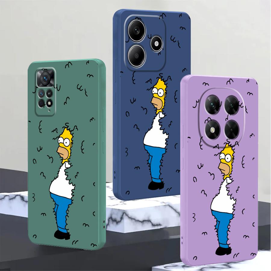 Xiaomi Redmi Note 14 - Capa de Telefone S-Simpsons Cool Bart