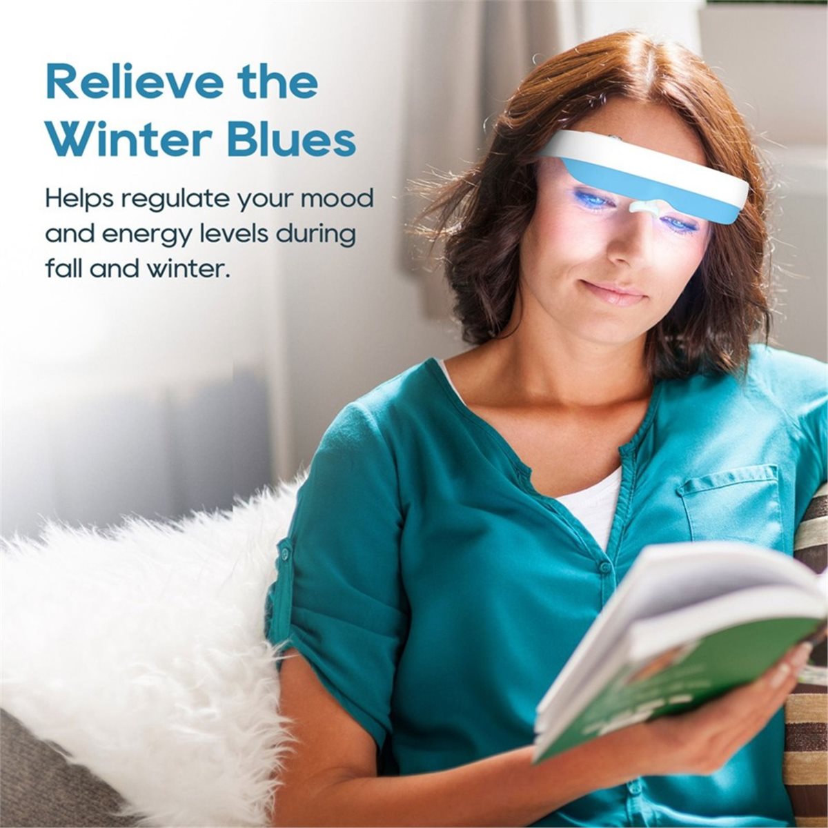 Óculos de Terapia de Luz DT75B - Light Therapy Glasses avaliação e preço