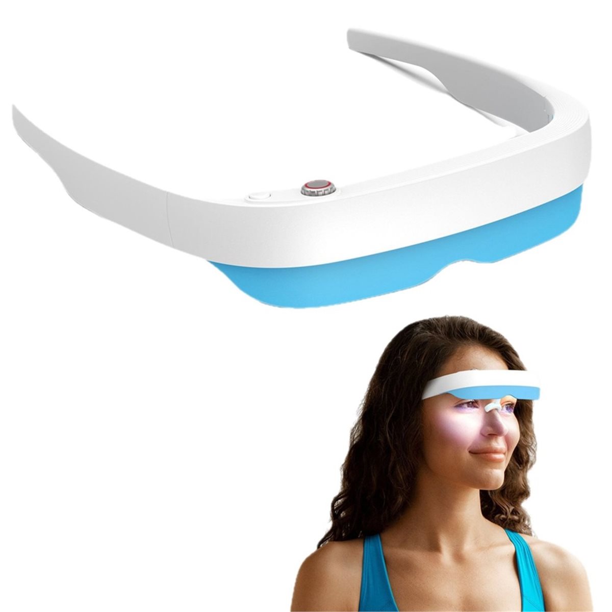 Óculos de Terapia de Luz DT75B - Light Therapy Glasses avaliação e preço