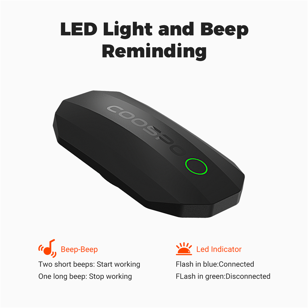 Coospo h808s sensor de freqüên - Breath Rate Monitor avaliação e preço